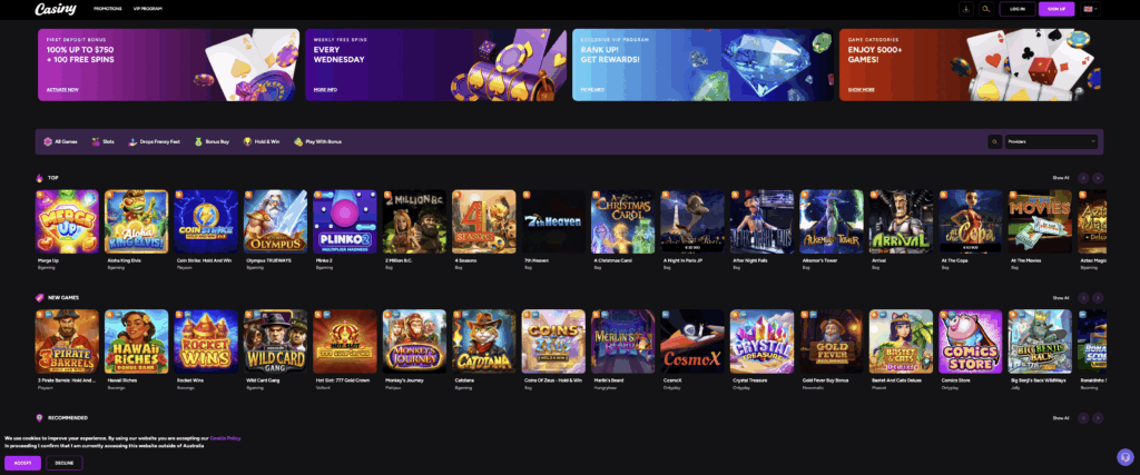 Discover the Excitement of Casiny Casino 7